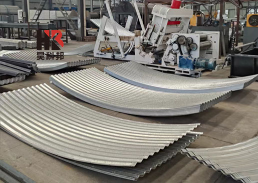 波纹板加工设备 围板生产线厂家 波纹板粮仓