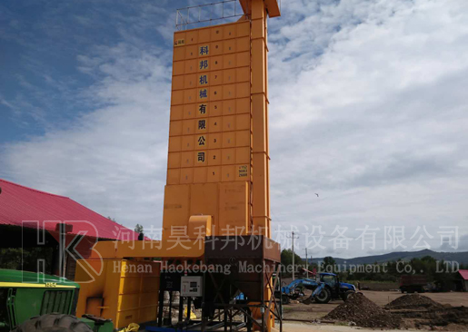 内蒙古阿尔山35吨小麦油菜籽烘干机
